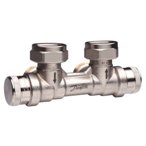Picture of Danfoss - Hahnblocke, RLV-KDV, 20, Eck rechts, Art.Nr. :013G7874