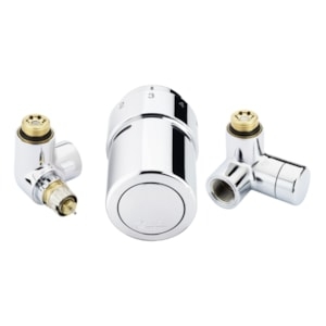 Picture of Danfoss - RTX, Design-Sätze, Fühlermontage links, RTX, Chrom, Art.Nr. :013G4133