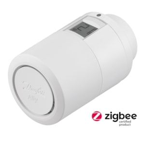 Picture of Danfoss - Heizkörperthermostat, Danfoss Ally™, Adaptertyp: RA; Caleffi; M30; Giacomini, 2.4 GHz, Art.Nr. :014G2461