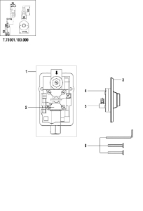Bild von LAUFEN - MEMBRAN-SET (5X 7.73009), Art.Nr. :WI773011000000