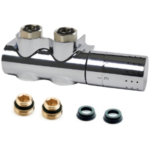 Picture of Flamco - comap - Autosar ThermodDesign Durchgang chrom, Art.Nr. : L234016001