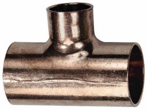 Picture of +GF+ Serie 7000 Lötfittings T reduziert Kupfer, Passend zu 89 - 54 - 89, Art.Nr. :767130124