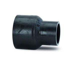 Picture of +GF+ ELGEF Plus Reduktion PE100 d90-1000mm / SDR17 / Langschenklige Version, d 90, d2 63, DN 80, PN 10, SDR 17, Art.Nr. :753900872