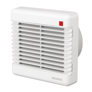 Bild von Helios - HVR 150/4 E Wandventilator DN150mm, 230V/50Hz, weiss mit elektrischer Verschlussklappe, Art.Nr. : HVR 150/4 E