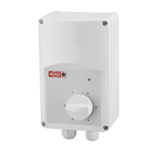 Bild von Helios - MWS 3 Trafo-Drehzahlsteller 5-stufig, mit Motorvollschutz, 1-PH, 230V, 3A, Art.Nr. : MWS 3