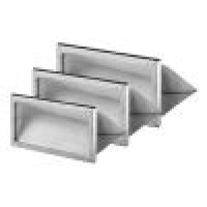 Bild von Helios - ELF-ALB 125 F7 Ersatz-Taschenfilter zu ALB 125 C EH2 Klasse F7 (Set à 3 Stück), Art.Nr. : ELF-ALB 125 F7