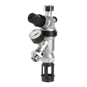 Picture of Honeywell Resideo Systemtrenner BA, Eingang G 3/4", Ausgang G 1", mit Druckminderer, verchromt, Art.Nr. :BA295D-3/4LFWDC