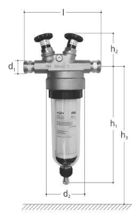 Picture of JRG LegioStop Feinfilter Rotguss, DN 32, GN 1 1∕4, Zoll 1 1∕4, Art.Nr. :1840.032