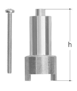 Picture of JRG Sanipex MT Spindelverlängerung Aluminium, Passend zu d26  40 / DN25 32, Art.Nr. :6041.002