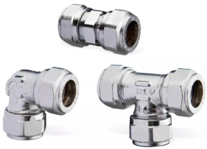 Bild von IMI - FPL Kompressionsverschraubung DN 1 0 - D 15 mm, Art.Nr. : 53 319-215