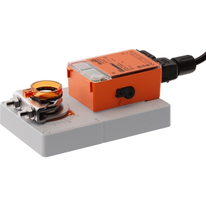 Bild von Belimo Drehantrieb, 40 Nm, AC/DC 24 V, Auf/Zu, 3-Punkt, 150 s (90...150 s), IP54, Kabel, Art.Nr. :GM24.13