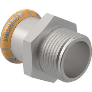 Bild von Geberit Mapress Therm Übergang mit Aussengewinde: d=42mm, R=1 1/4", Art.Nr. :41721