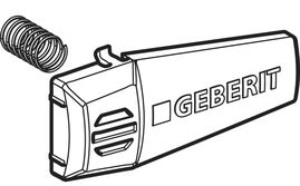 Picture of Bedientasten GEBERIT für Rohrschaber, Art.Nr. :244.217.00.1