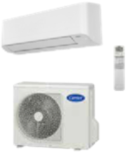Bild von Carrier - SINGLE-SPLIT-SYSTEME, ECO LINE, 40/38 WHS 050, 40WHSW050DtA0TEE (IDU) 38WHSS050AtA0TEE (ODU), KL 5,0 kW, HL 6,0 kW, Art.Nr. : ZC00059