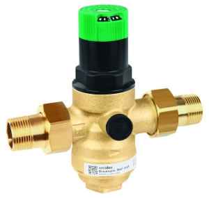 Bild von Honeywell Resideo - Druckminderer D06F, Messing bleifrei, Messing-Siebtasse, Gewindetülle 3/4", Art.Nr.: D06F-3/4LFB