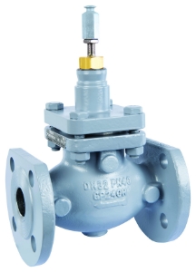 Bild von Honeywell Resideo - Zweiwegeventil DF-D, Stahlguss, PN40, Flansch DN15, kvs 4,0, Sicherheitsventil, Art.Nr.: DF15D4.0-SV