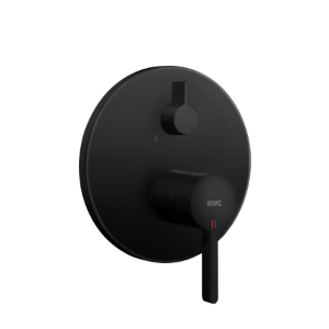 Bild von KWC - FIT Bad UP FM-Set matt black, 2 Abgänge, BlueBox mit Sicherungseinrichtung KWC Steuerpatrone M35, Art.Nr. : 20.544.512.176