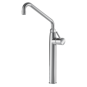 Bild von KWC - GASTRO Schwenkauslauf A300 chromeline, Säule 300mm, mit Vormontagesockel, 15mm CU-Rohr, Art.Nr. : 24.501.074.000