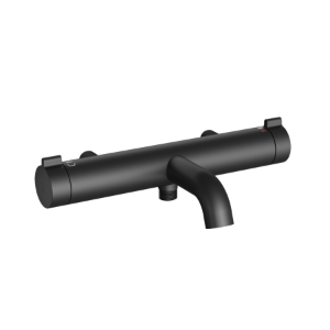 Bild von KWC - Bad Therm A195 style matt black, o. Brg. und Halter mit SmartControl, AD153 ohne Raccord, Art.Nr. : 26.009.503.176OG