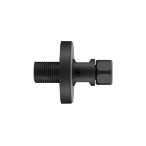 Bild von KWC - Wandanschluss 1/2"x1/2" L40 matt black, absperrbar, Art.Nr. : Z.538.343.176