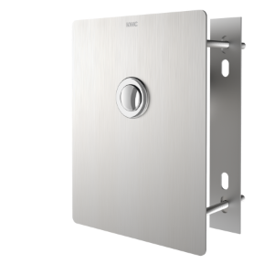 Bild von KWC F3S - F3SV2010, Selbstschluss-Duscharmatur für Hinterwandmontage, Höhe der Abdeckplatte:245 mm, Breite der Abdeckplatte:190 mm, mit Rückflussverhinderer:nein, Ausführung Einbauarmatur:Einbauteil, Art.Nr. : 2030068165