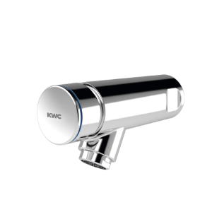 Bild von KWC F3S - F3SV1102, Selbstschluss-Wandventil, Ausladung des Auslaufs:100 mm, mit Rückflussverhinderer:nein, Berechnungsdurchfluss Trinkwasser:0.1 l/s, A3000 open-kompatibel:nein, Art.Nr. : 3600001424