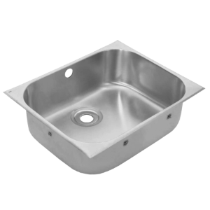 Bild von KWC SIRIUS - C20150W, Einlegebecken, Becken: Höhe:300 mm, Becken: Tiefe:400 mm, Material:Edelstahl, Becken: Breite:500 mm, Art.Nr. : 3600005241