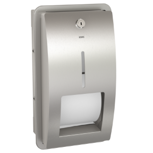 Bild von KWC STRATOS - STR672E, WC-Rollenhalter für Unterputzmontage, Maximale Tiefe/Durchmesser Verbrauchsmaterial:120 mm, Maximale Breite Verbrauchsmaterial:100 mm, Füllmenge:2, Füllmenge Me:Rollen, Art.Nr. : 3600008878